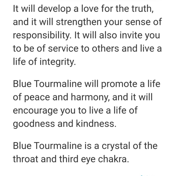 GENUINE BLUE TOURMALINE INDICOLITE .925 RING - Picture 13 of 15